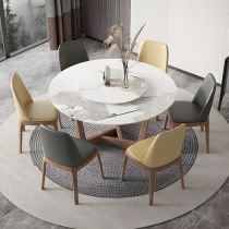 7 Pieces: Table, 6 Chairs