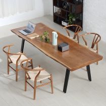 5 Pièces : Table, 4 Chaises Marron