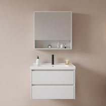 Mueble de lavabo + grifo +espejo