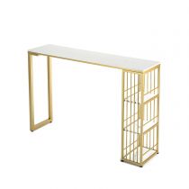 White-Gold 47"L x 16"W