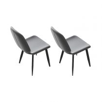 2 Chaises Gris