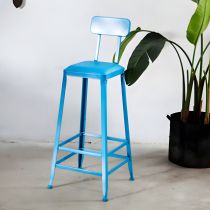 Blue 30"H Stool (Single)