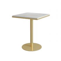 Table Blanche-Or 60 x 60 x 75