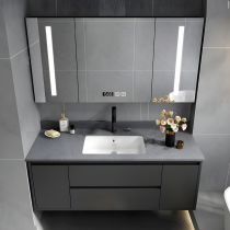 Lavabo + Robinet + Meuble Miroir