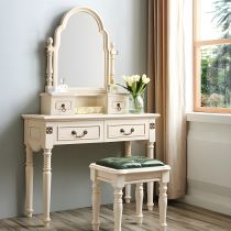 Makeup Vanity & Mirror & Stools