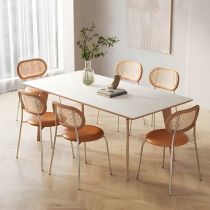 7 Pieces: Table, 6 Chairs