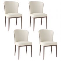 4 White Chairs