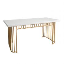 Mesa blanca 120 x 60 x 75