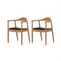 2 Natural Chairs