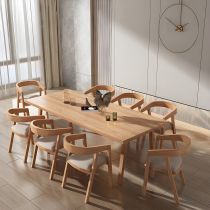 9 Pieces: Table, 8 Chairs