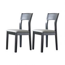 2 White Chairs