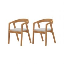 2 Wood Chairs