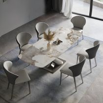 7 Pieces: Table, 6 Chairs