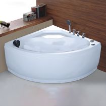 Baignoire avec Ensemble de 5 Pièces en Argent