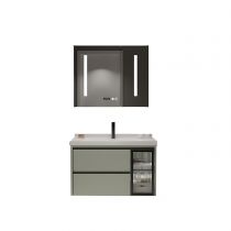 Vanity & Faucet & Fully Sealed Smart Mirror Cabinet