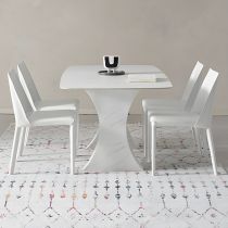 5 Pieces: Table, 4 Chairs