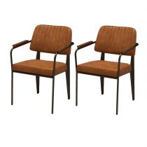 2 Brown Chairs