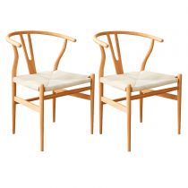 2 Wood Chairs