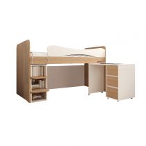 Lit Enfant avec Bureau