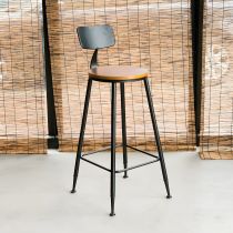 Wood 29"H Stool (Single)