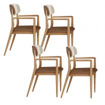 4 Wood Chairs