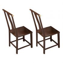 2 Brown Chairs