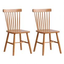 2 Brown Chairs