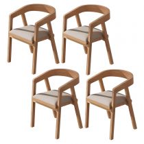 4 Brown Chairs