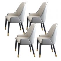 4 Beige stoelen
