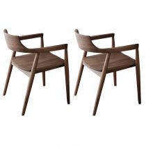2 Sedie Marroni