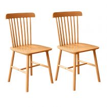 2 Brown Chairs
