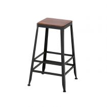 1 silla marrón oscuro 75 cm