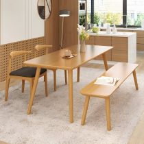 4 pièces : 1 Table, 2 Chaises, 1 Banc