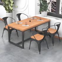 5 Pieces: Table, 4 Chairs