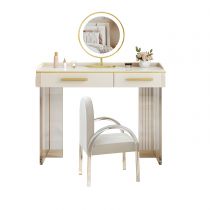 Makeup Vanity & Mirror & Stools