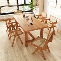 7 Pieces: Table, 6 Chairs