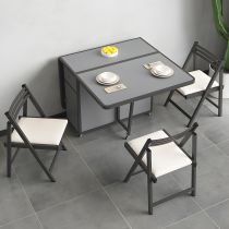 4 Pieces: Table, 3 Chairs