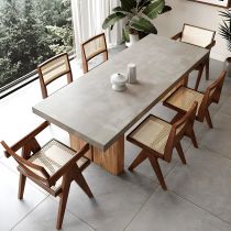 7 Pieces: Table, 6 Chairs