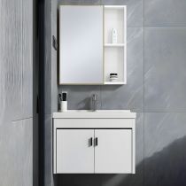 Mueble de lavabo + grifo +espejo