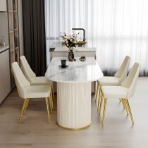 5 Pieces: Table, 4 Chairs