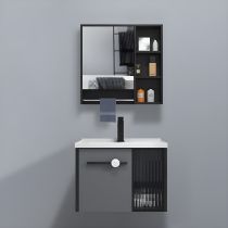 Lavabo + Robinet + Meuble Miroir