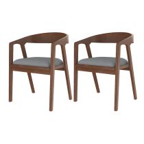 2 Brown Chairs