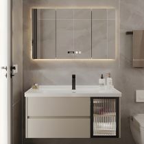 Lavello + Rubinetto + Armadietto Chiuso Smart Mirror