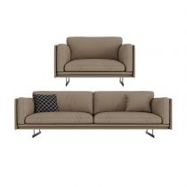 1-Seater Sofa with 3-Seater Sofa