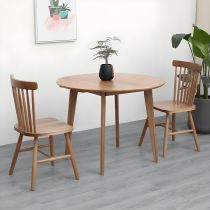 3 Pieces: Table, 2 Chairs