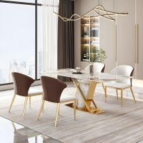 5 Pieces: Table, 4 Chairs