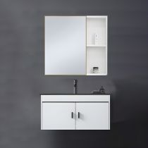 Lavabo + Robinet + Meuble Miroir