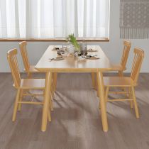 5 Pieces: Table, 4 Chairs