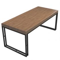 Mesa nogal 140 x 70 x 75