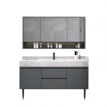 Lavabo + Robinet + Meuble Miroir